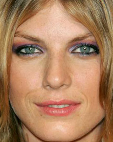 Angela Lindvall's Face
