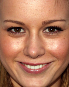 Brie Larson's eyes