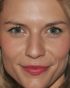 Claire Danes's eyes
