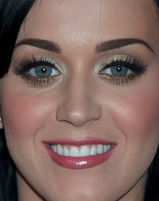 Katy Perry's eyes